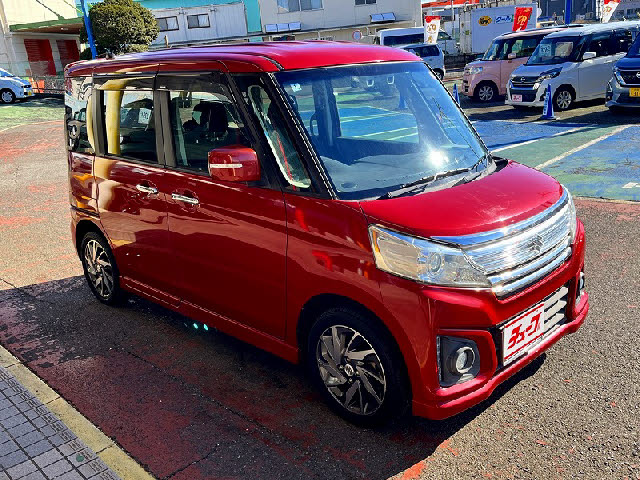 スペーシアカスタムＸＳ＿社外メモリーナビ＿フルセグ＿Ｂカメラ